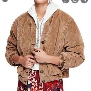 Free People main squeeze bomber jacket
